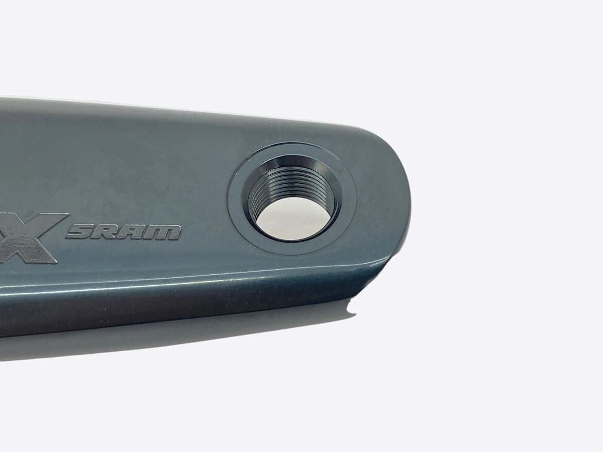 close up of the right pedal interface