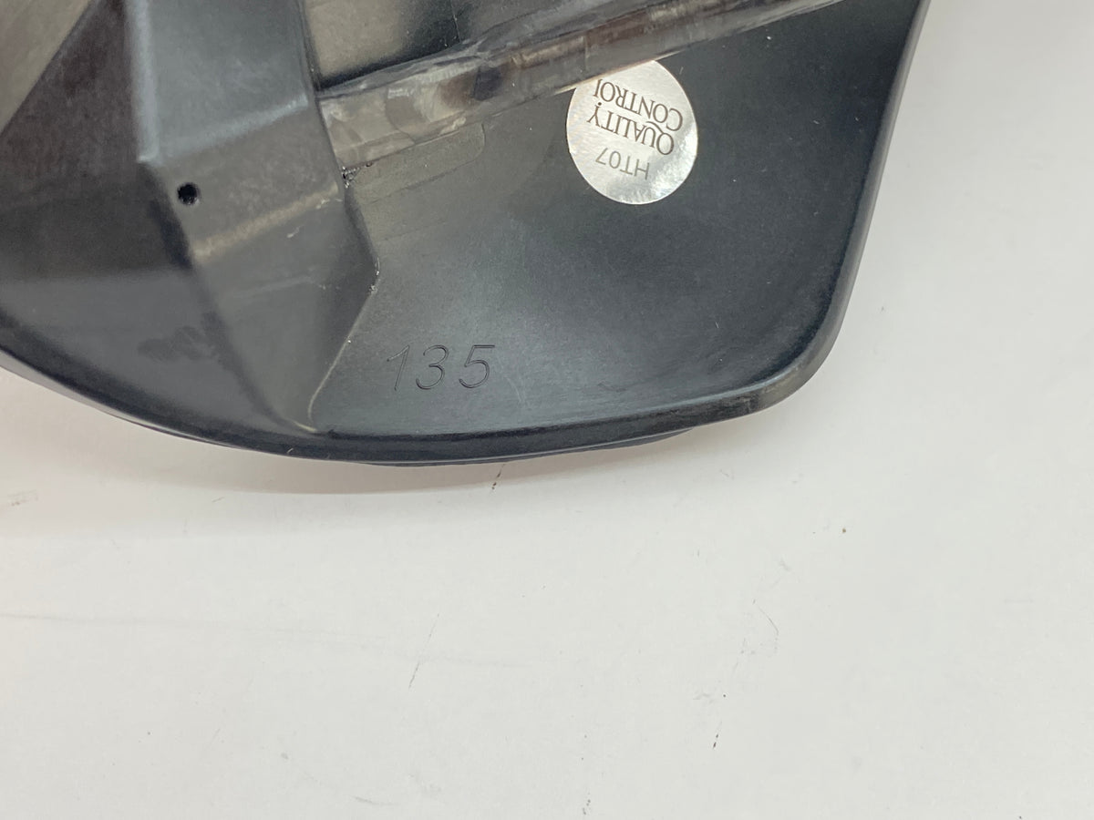 close up of the size marking