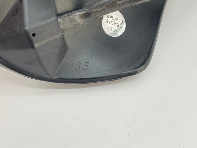 close up of the size marking