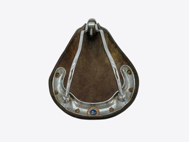 underside view of the saddle