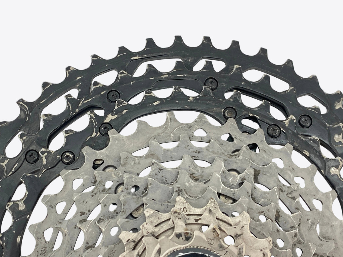 close up of the cogs