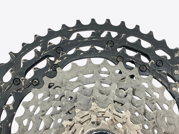 close up of the cogs