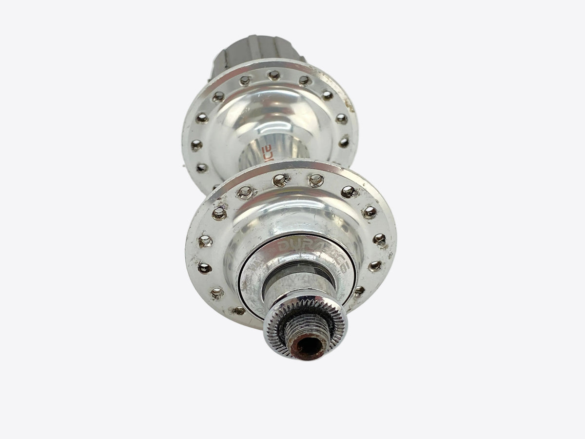 view of the left axle end