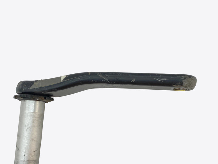 side view of the left crank arm