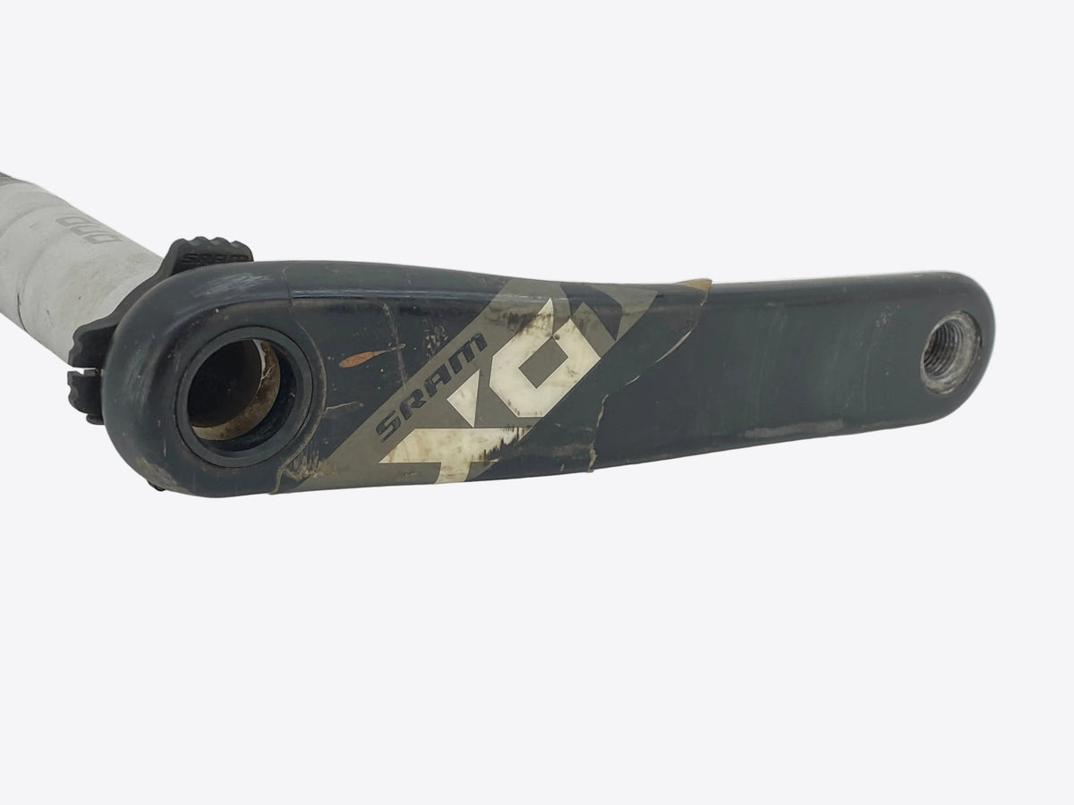 front view of the left crank arm