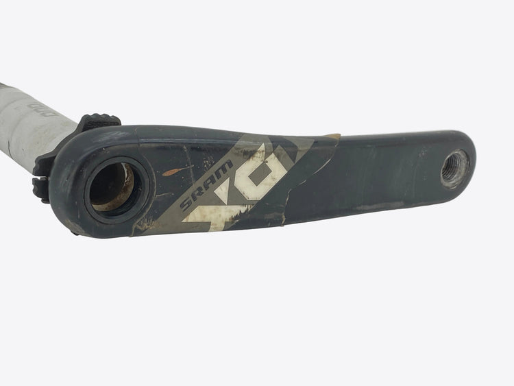 front view of the left crank arm