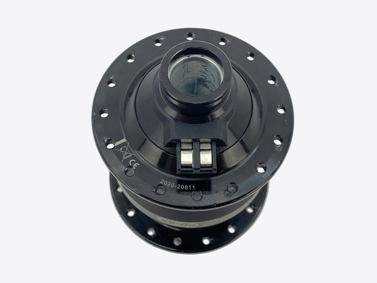 close up of the electrical contacts