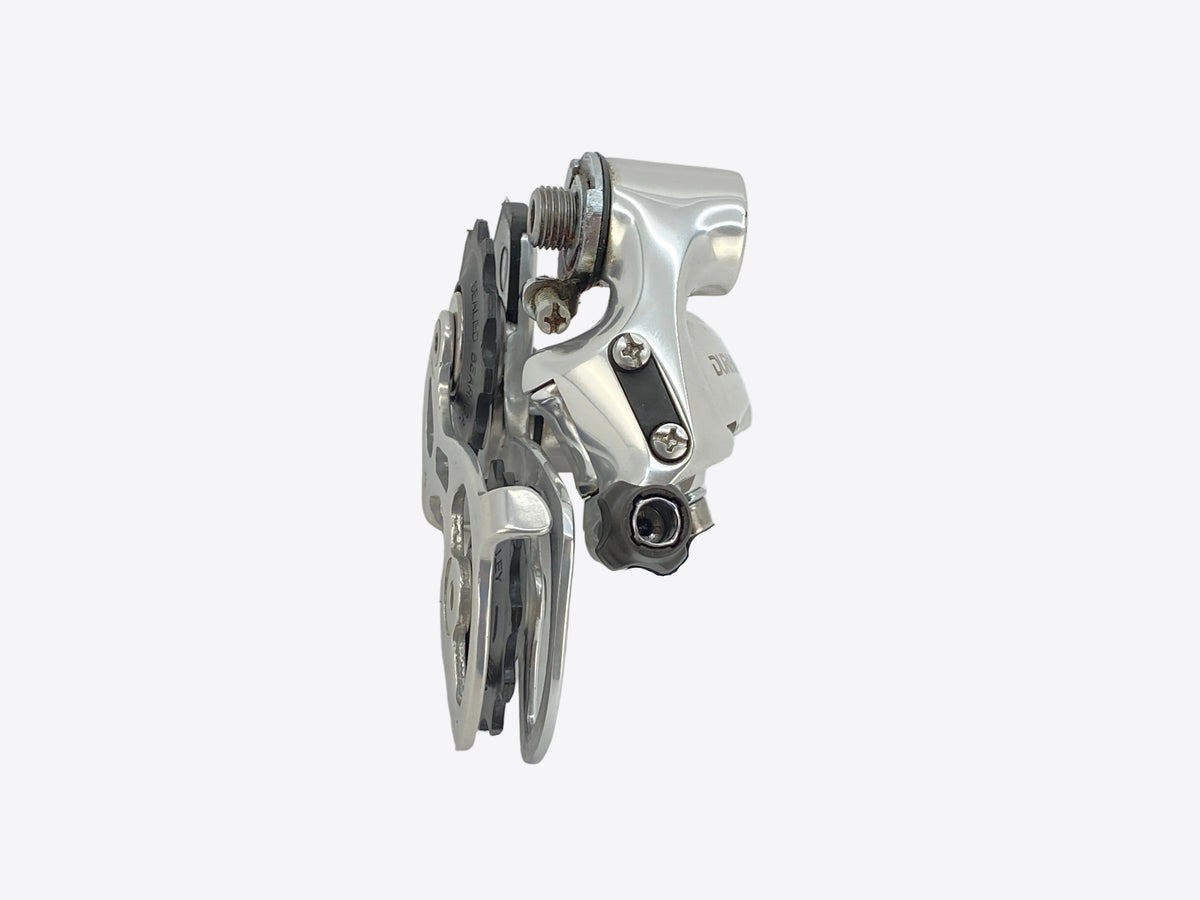 rear view of the derailleur
