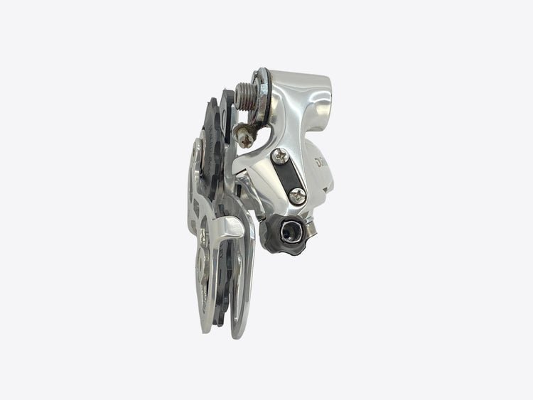 rear view of the derailleur