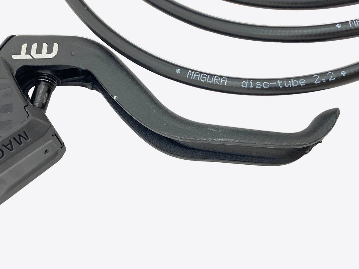scratches on the lever blade