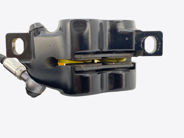 view of the brake pads