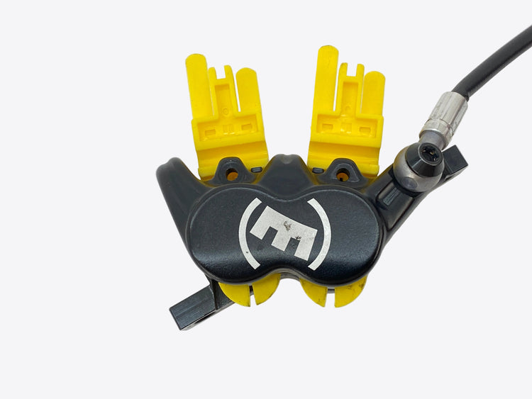 backside view of the caliper