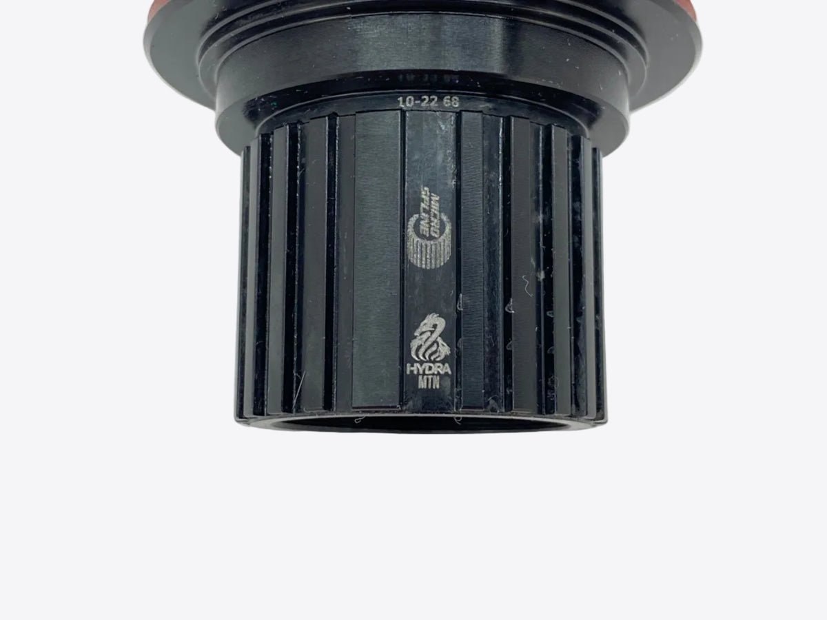 close up ofd the freehub body