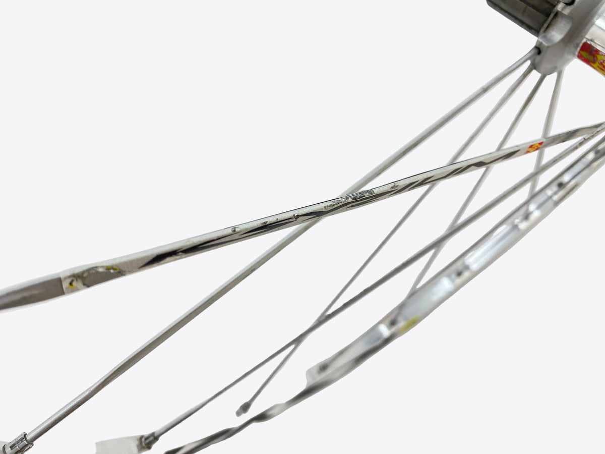 scratches on rear spoke