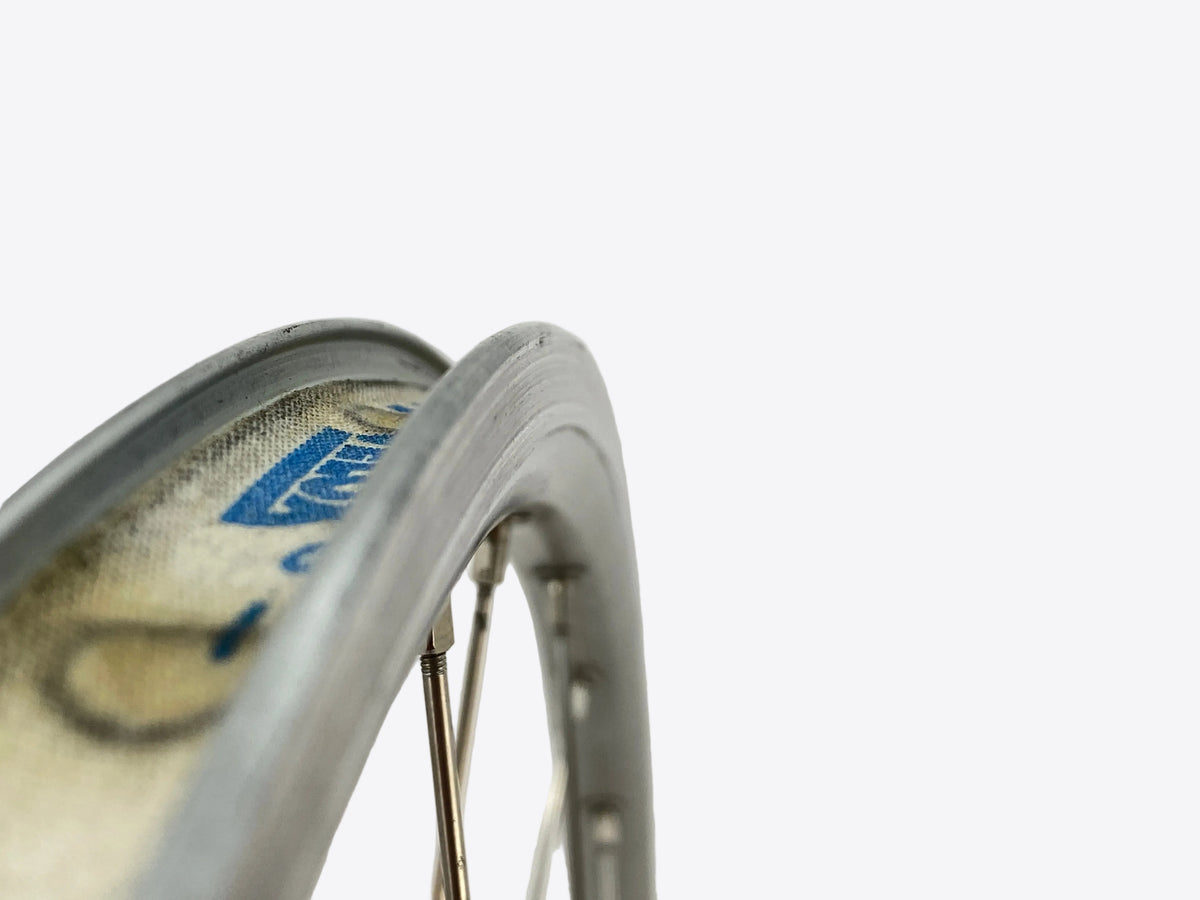 front rim brake track is flat