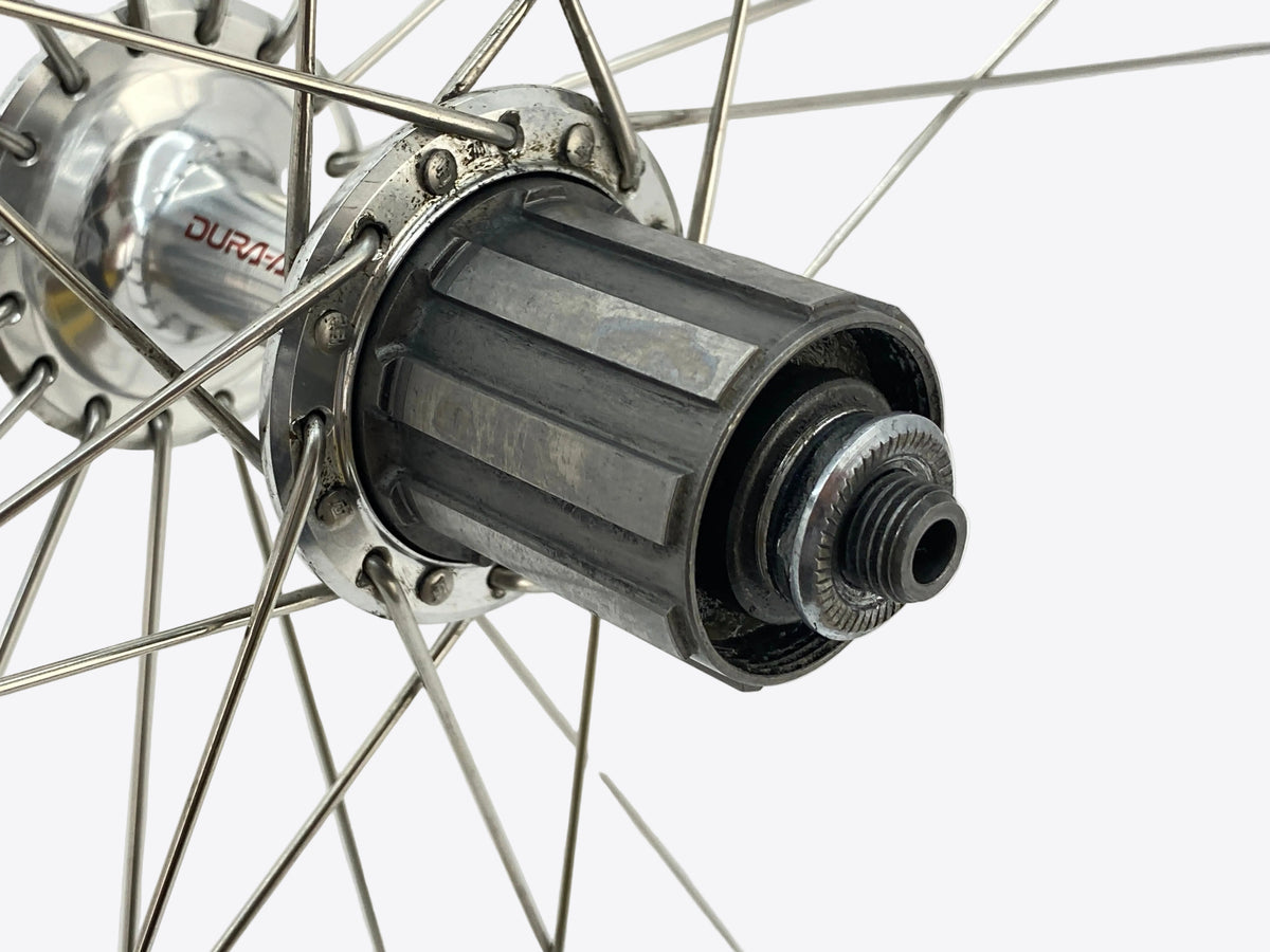 close up of the freehub