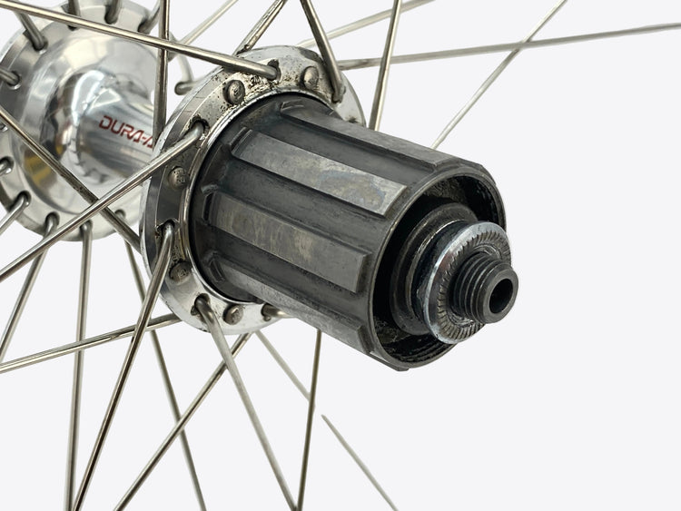 close up of the freehub