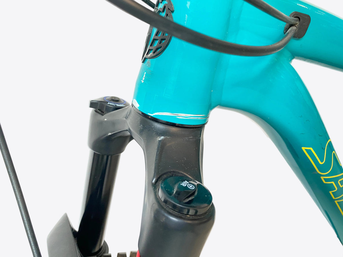 left side cable rub on head tube