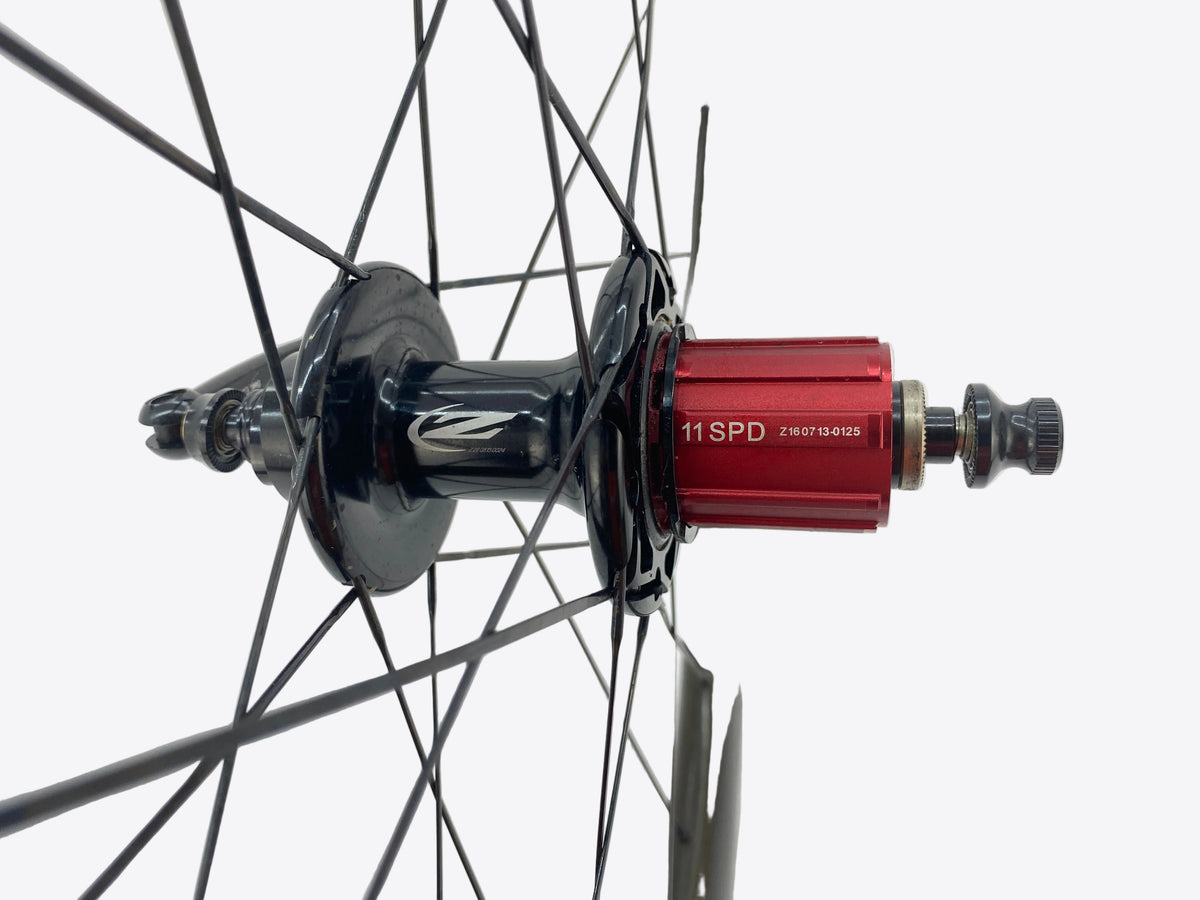 close up of the rear hub