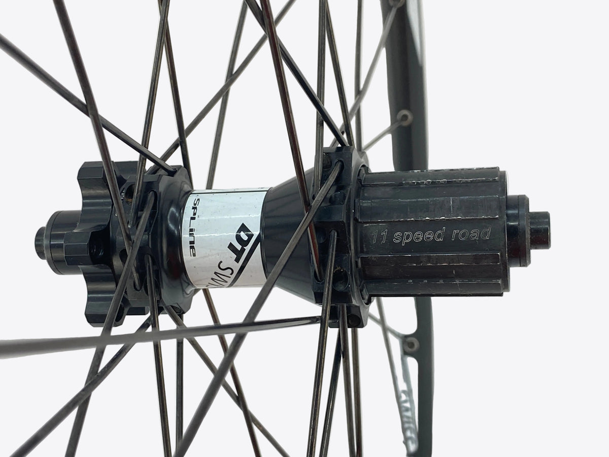 close up of the rear hub