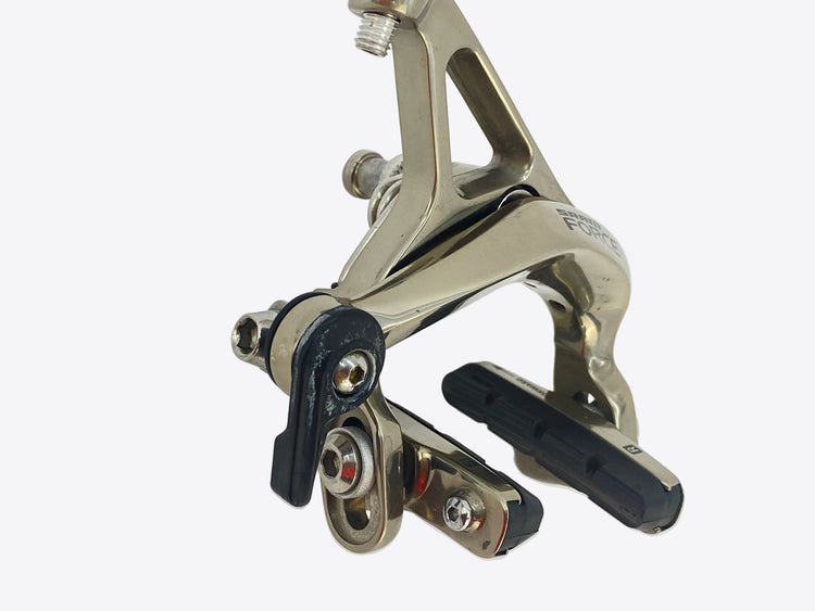 left side view of the rear brake