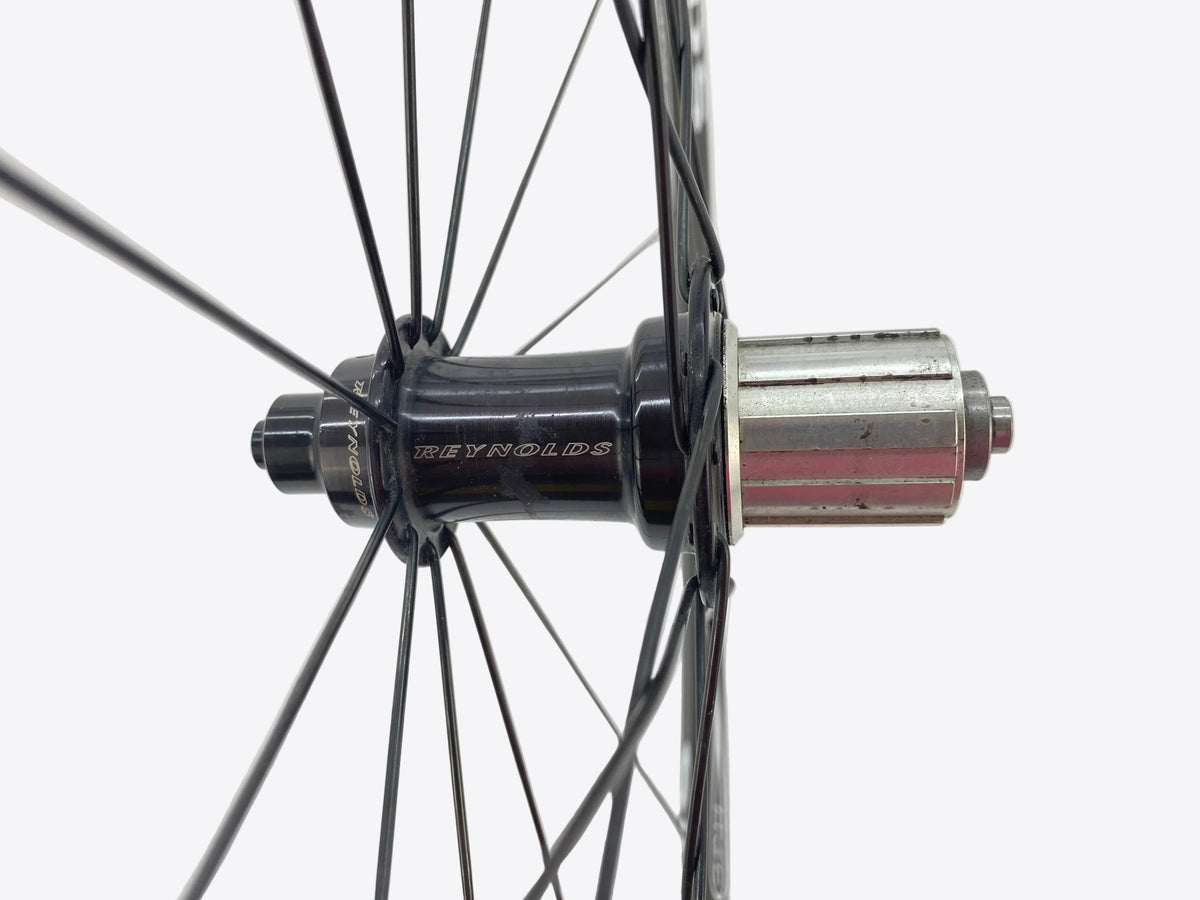 close up of the rear hub
