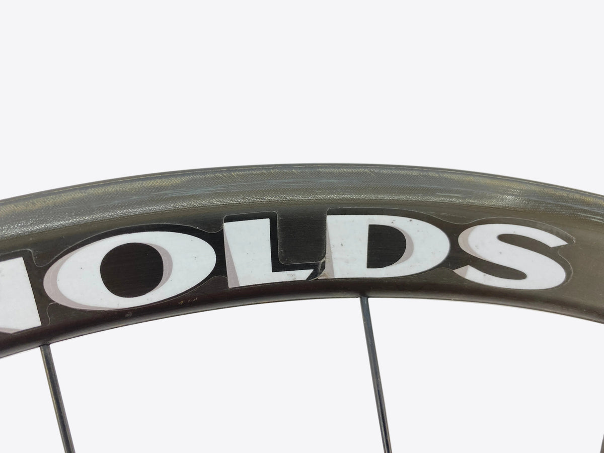 view of the rear brake track