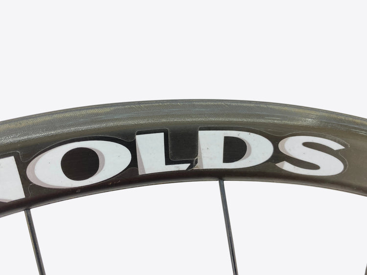 view of the rear brake track