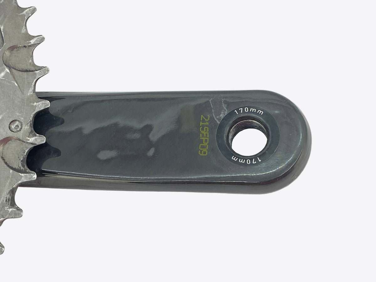 backside of the right crank arm