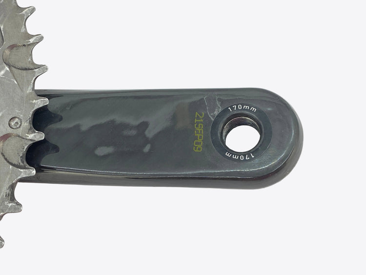 backside of the right crank arm