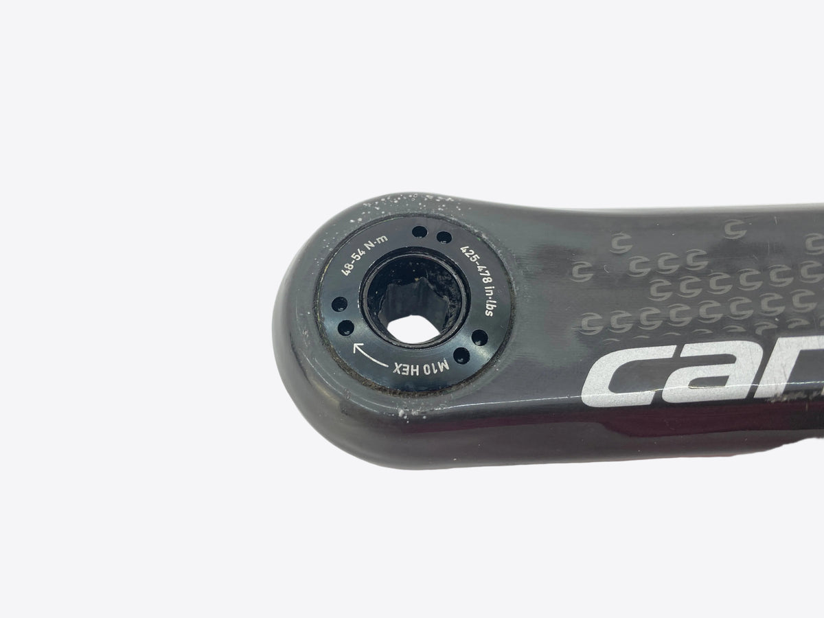 close up of the spindle bolt