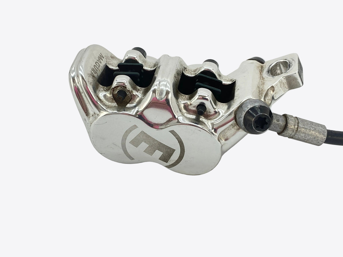 right side view of the caliper