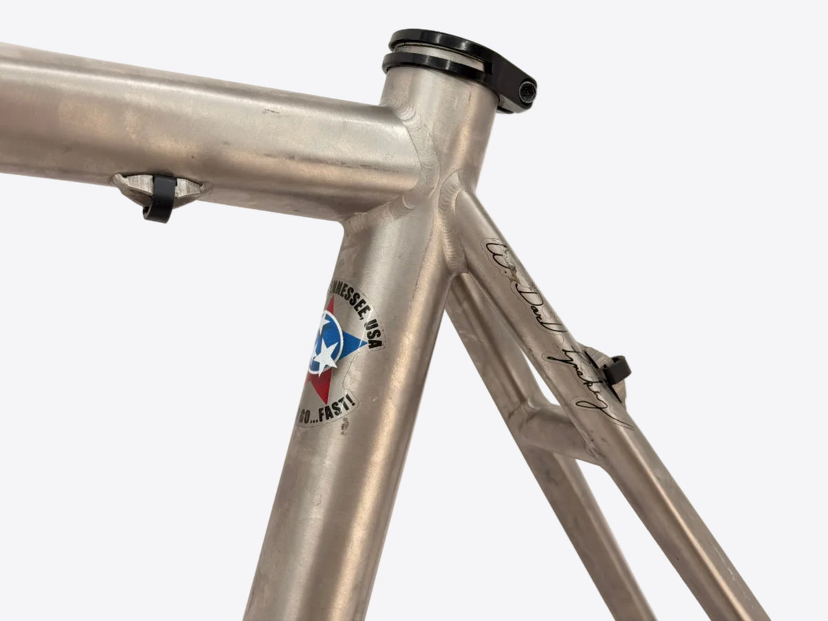 view of seatstay cluster non driveside
