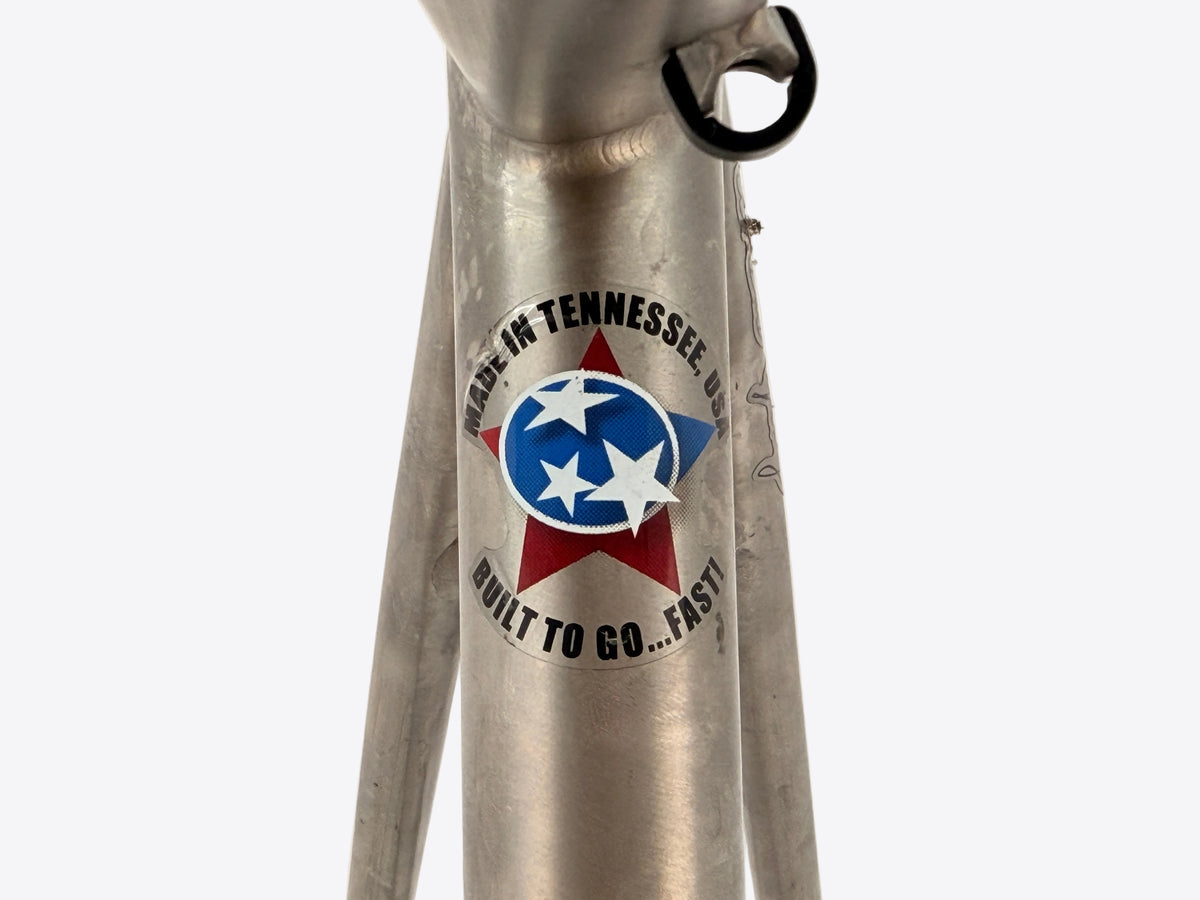 view of made in tennessee sticker