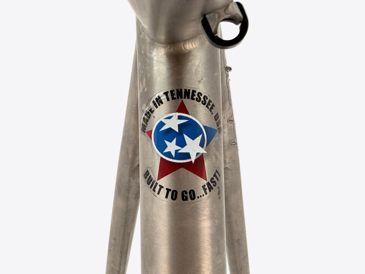 view of made in tennessee sticker