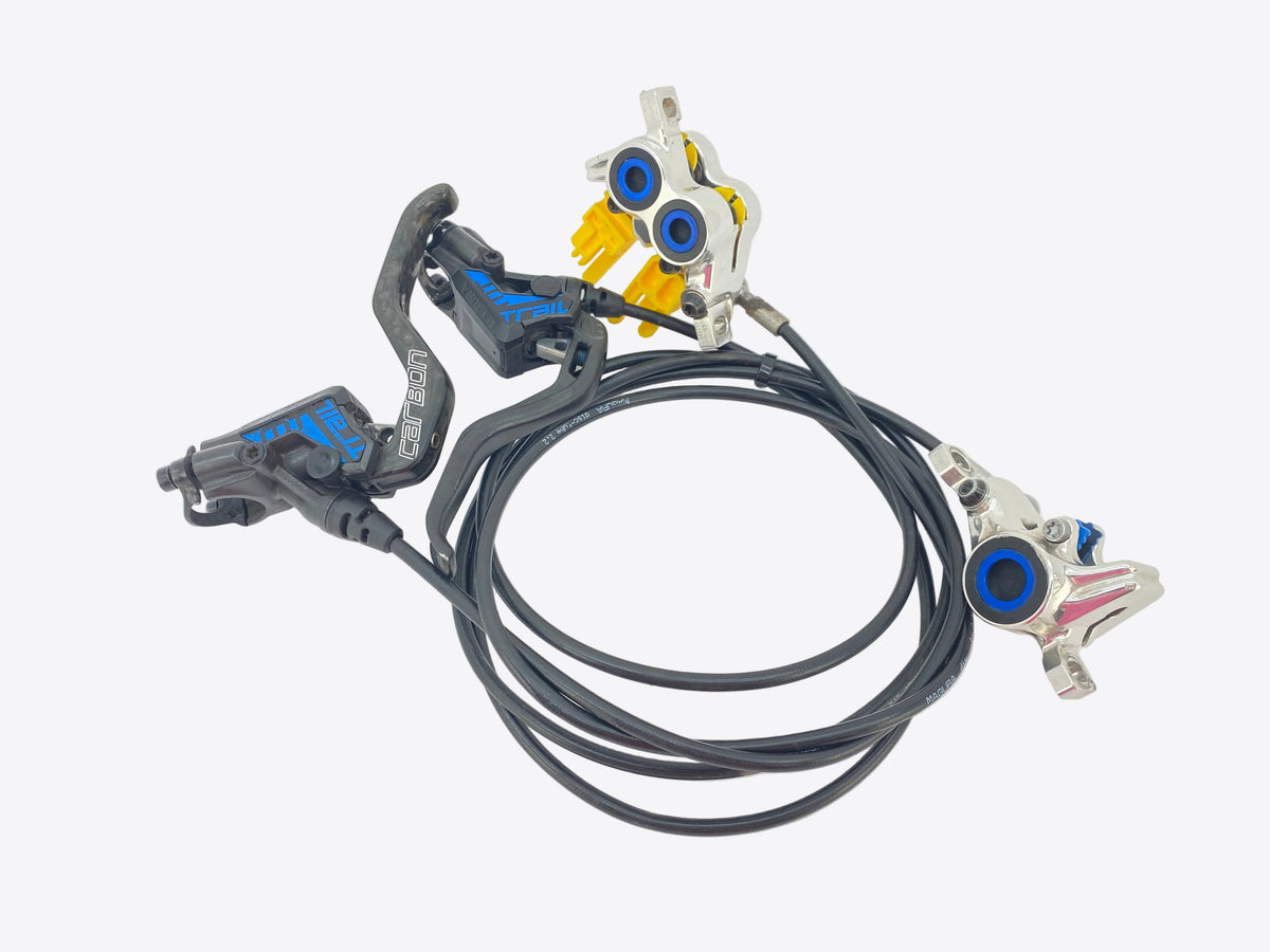 main view of the brakes