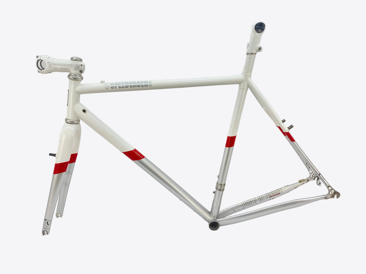 left side view of the frame