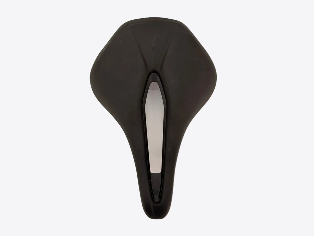 saddle top view