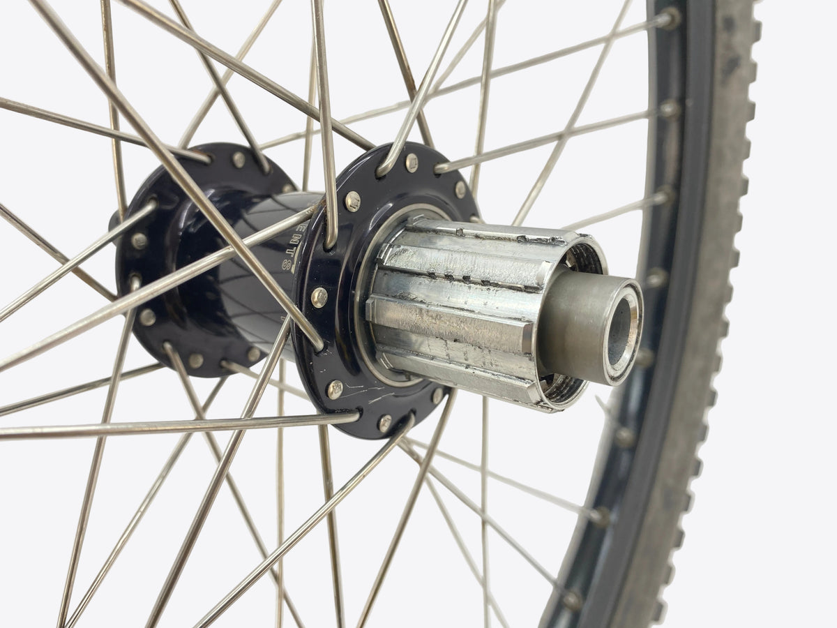 close up of the freehub