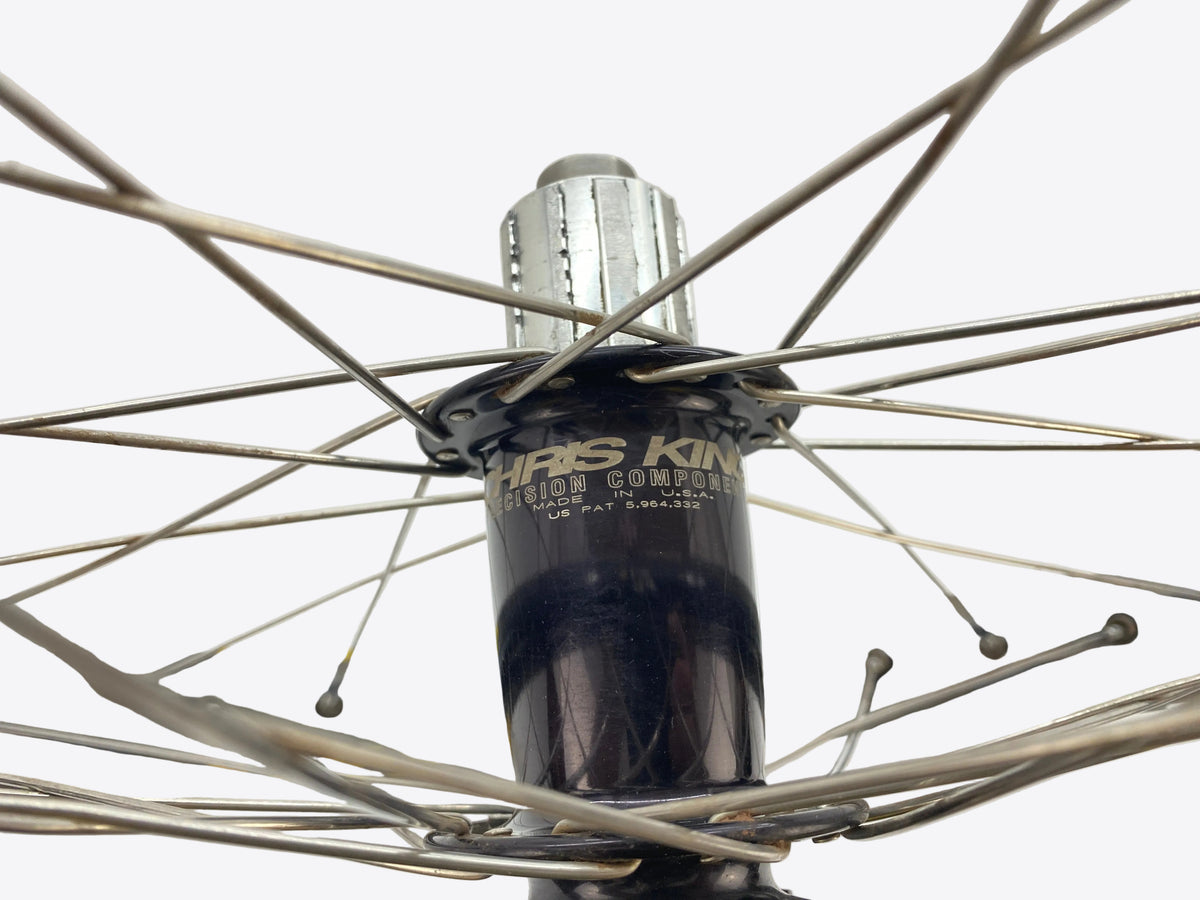 close up of the rear hub