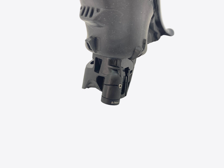 view of the broken lever body