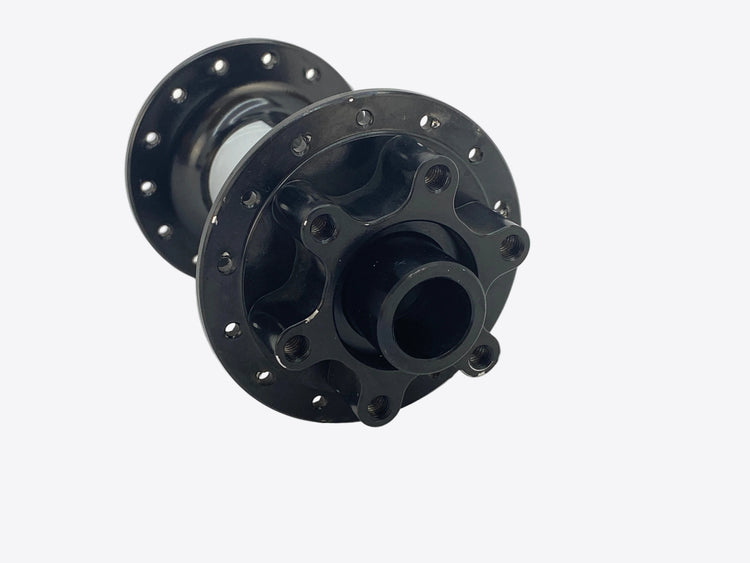view of the left front hub flange