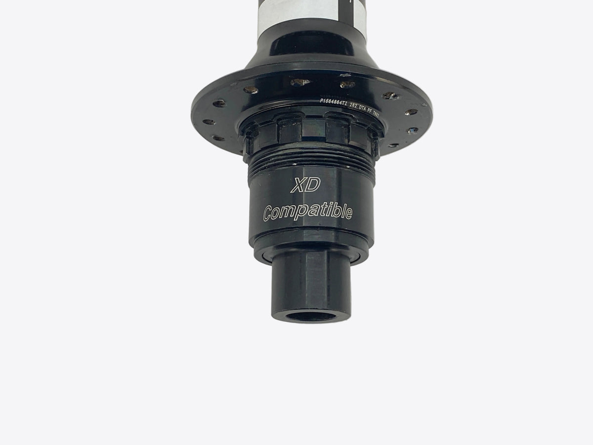 close up of the freehub body