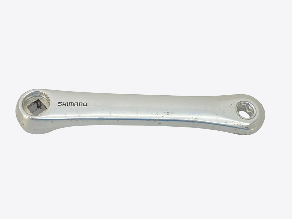 view of the left crank arm face
