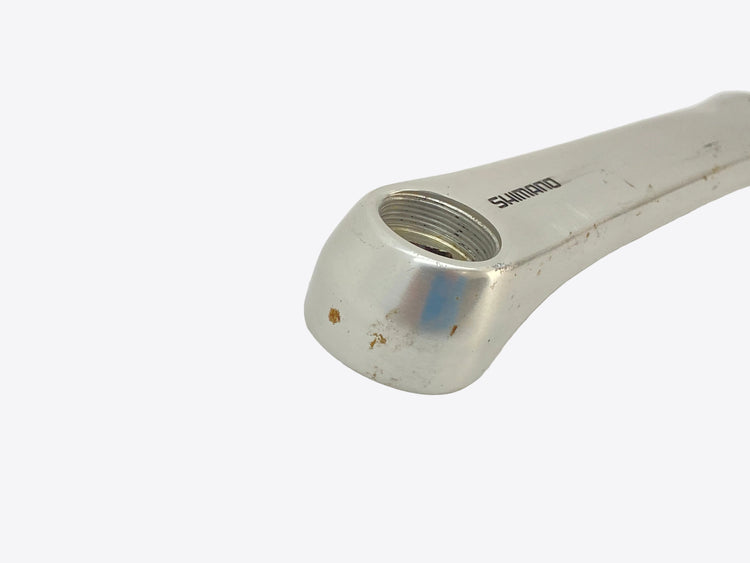 spindle end of the left crank arm