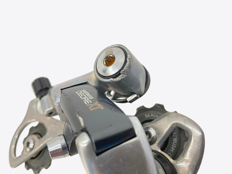 scratch on the pivot bolt