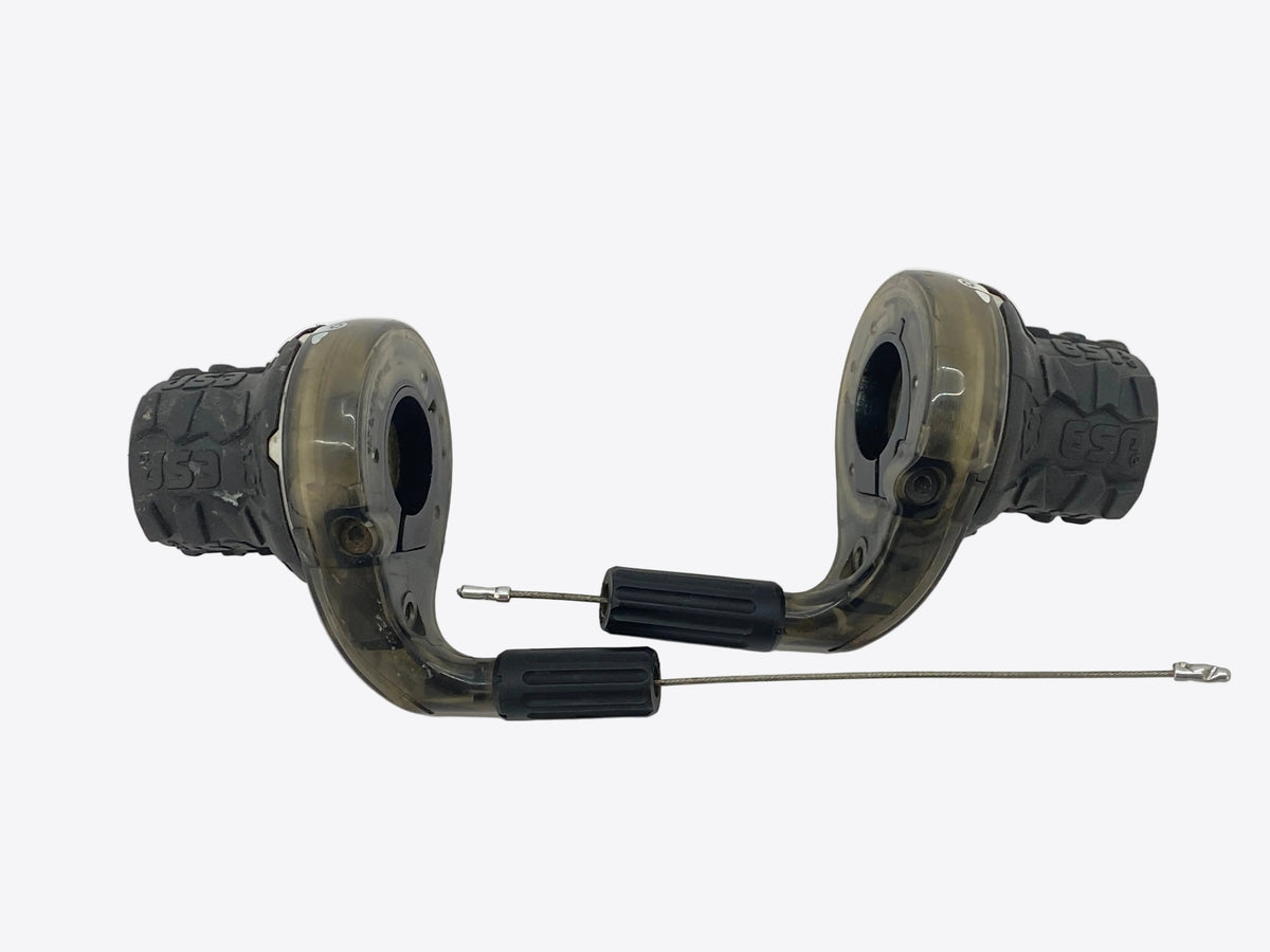 backside view of the shifters