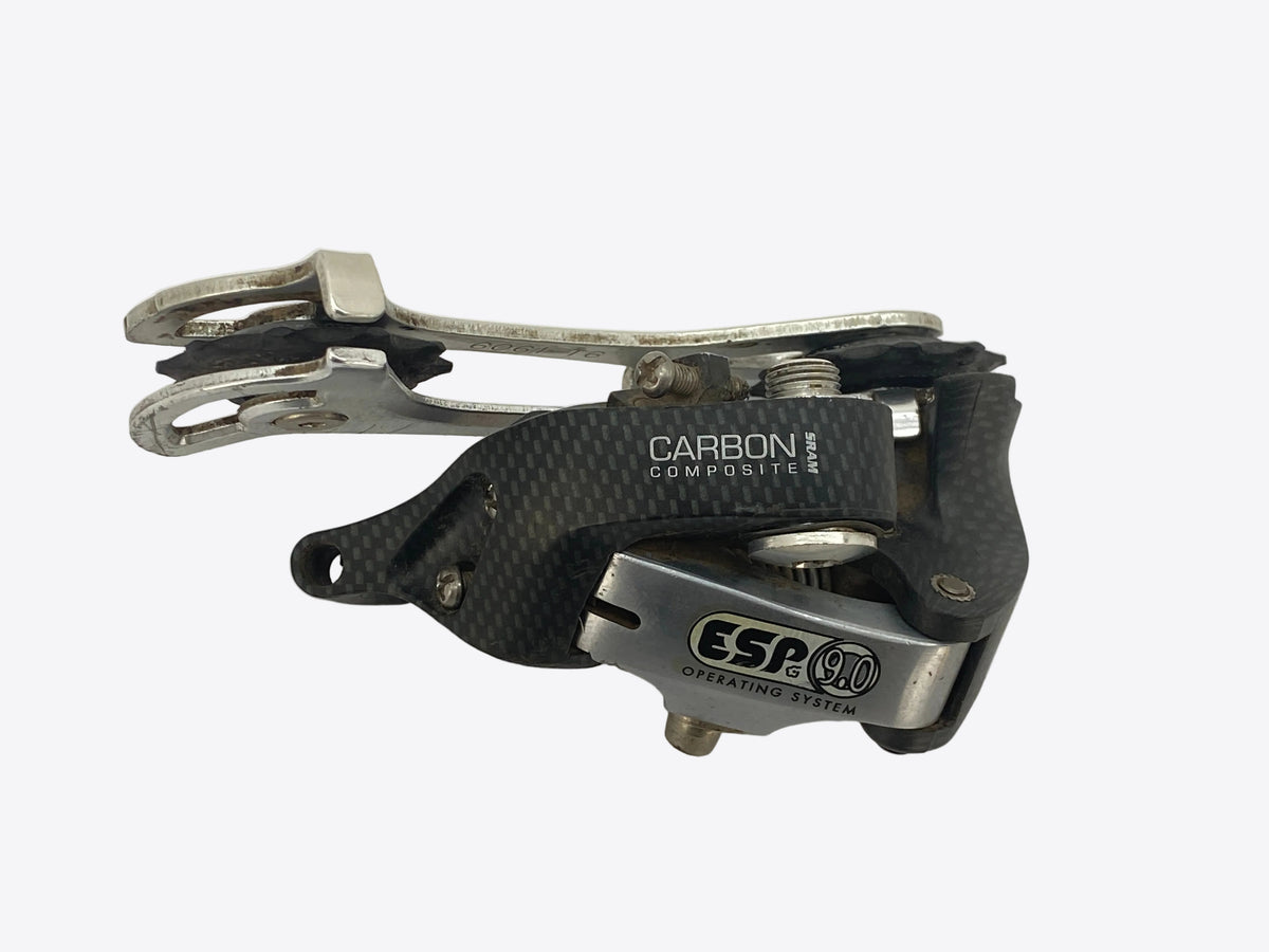top view of the derailleur