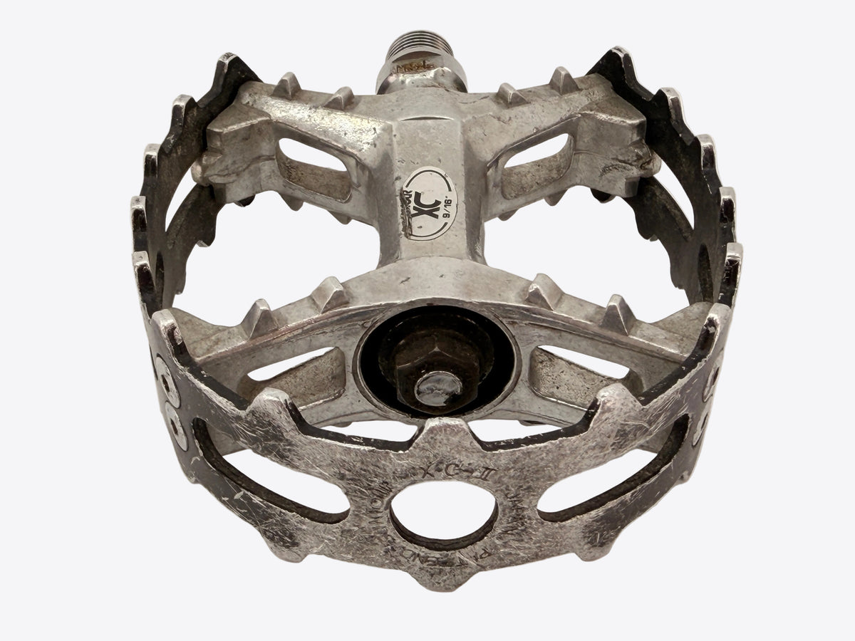 left pedal close up