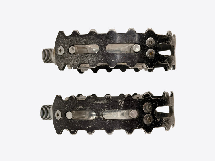 Suntour XC II Mountain Bike Flat Clip Pedals 9/16" Beartrap style
